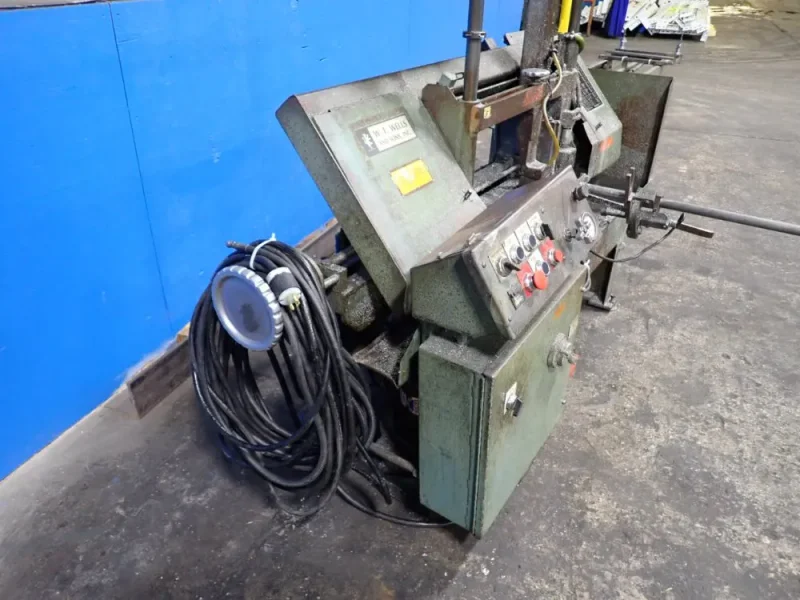 W.F. WELLS AND SONS, INC. HORIZONTAL BAND SAW  -  W-10-1