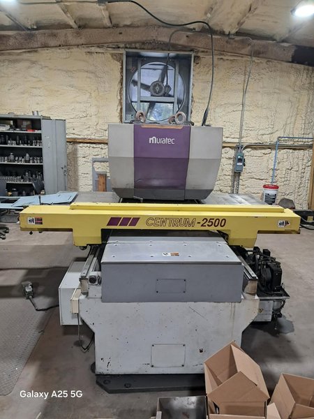 22 Ton Murata Wiedemann Centrum 2500 CNC Turret Punch, 1997