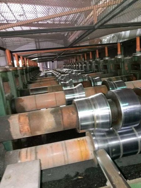 18 Stands 50.00" x 4.00" B &amp; K Rollforming Line STOCK# 4299