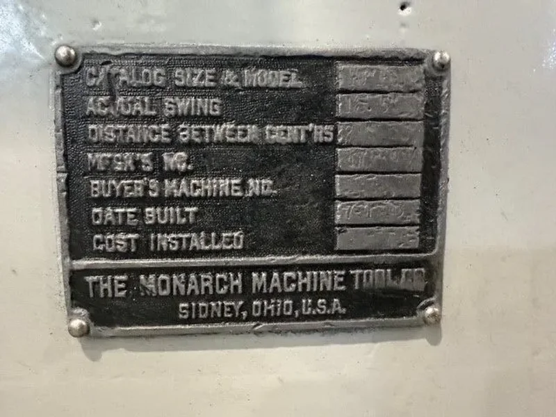 MONARCH 10EE Precision Toolmaker’s Lathe Updated Electrics/Rebuilt USA #7156