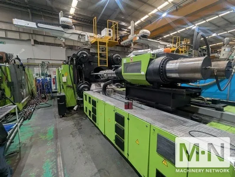 1300 TON 134 OZ ENGEL MODEL DUO7050/1300 INJECTION MOLDING MACHINE MFG 2006