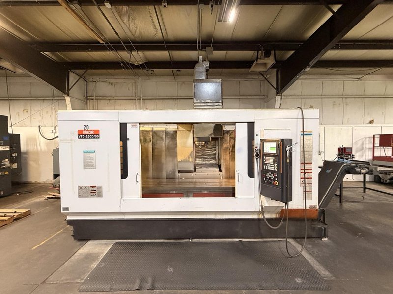 Mazak VTC250D/50 CNC VMC, 2006