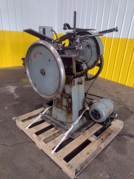 1963 LUDWIG GREFE MODEL #0 FLAT DIE THREAD ROLL THREADER: STOCK #19184