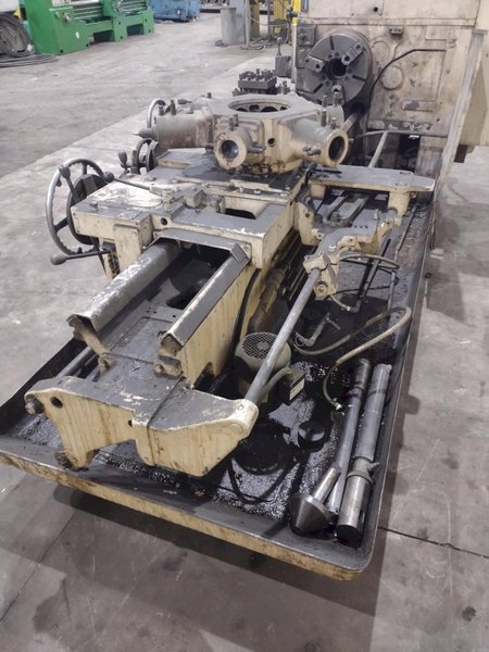 #2A WARNER &amp; SWASEY MODEL #M-3470 TURRET LATHE WITH CROSS SLIDING TURRET, " HOLE: YOBRO #24548