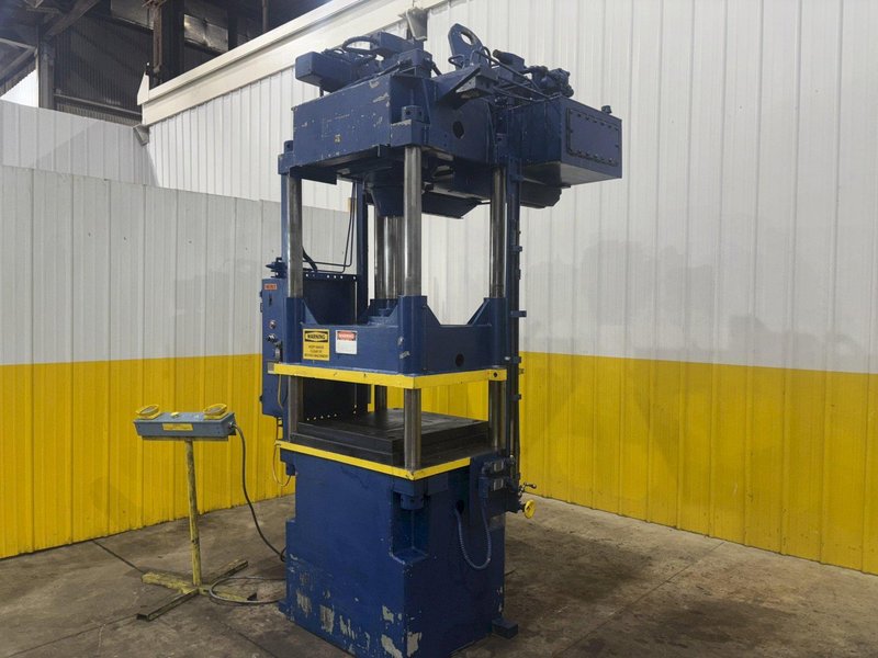 50 TON DAKE MODEL #26-262 HYDRAULIC 4 POST PRESS 14&quot; STROKE: YOBRO #24085