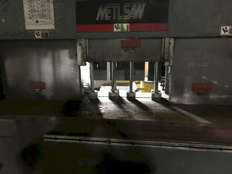 10” X 120″ Metlsaw NF10 Fully Automatic CNC Non Ferrous Saw