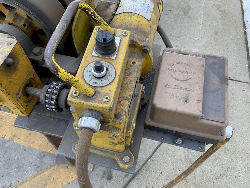 6000 LBS WEBB MODEL #T6- PWR 16 TANK TURNING ROLLS: STOCK #81376
