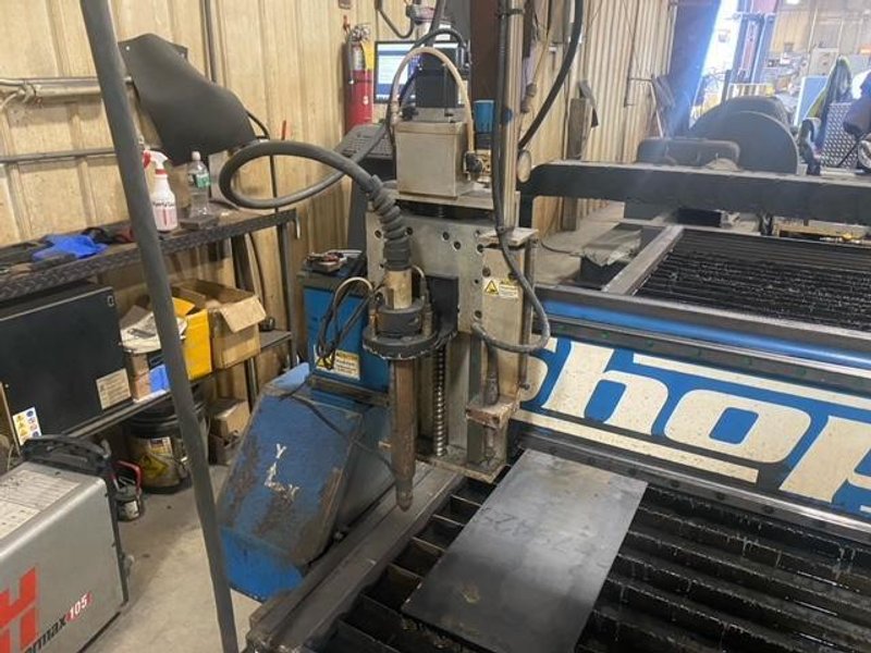 4′ x 8′ Shopsabre ShopMaster Pro 8 Plasma, 2020 – Powermax 105