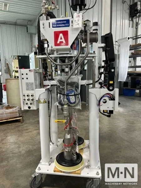 FLUID AUTOMATION GRACO MODEL F4-5  5 GALLON LSR MIXING SYSTEM MFG 2021 NEVER USED