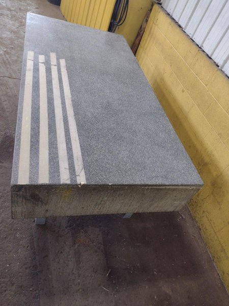 8&#039; X 4&#039; X 14&quot; ROCK OF AGES PRECISION LAYOUT INSPECTION GRANITE TABLE: STOCK #23795