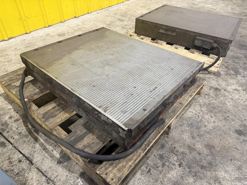 24" X 60" HANCHETT MODEL HH-2430 MAGNETIC GRINDER CHUCKS: YOBRO #24730