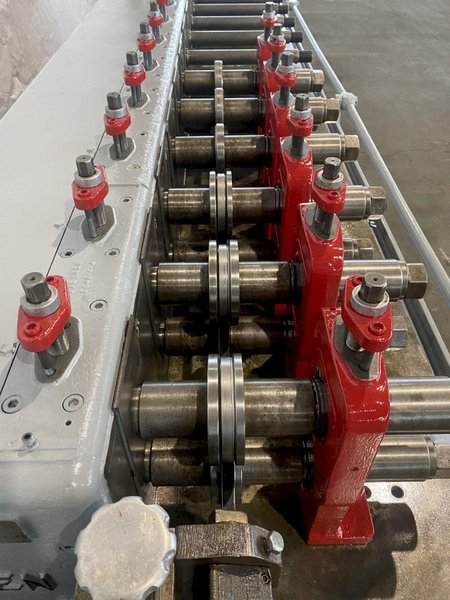 7/16 STAND X 1-3/4&quot; X 12&quot; TISHKEN MODEL 16-HMW-1-3/4 ROLLFORMER. STOCK # 0737321