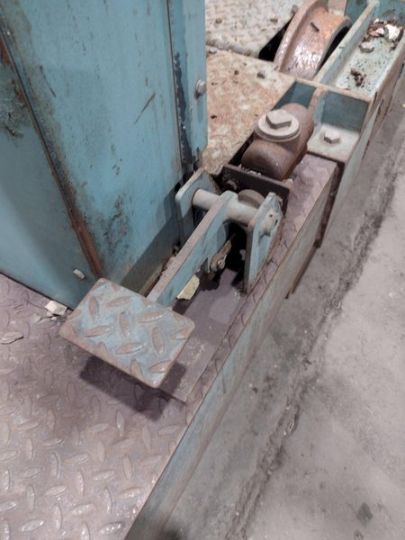 STAR ENGINEERING MODEL #S-3-7 HYDRAULIC POWERED RAIL TRANSFER CART WITH WINCH: STOCK #18491