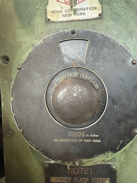 48" FRORIEP 4-JAW VERTICAL TURRET LATHE. STOCK # 0667925