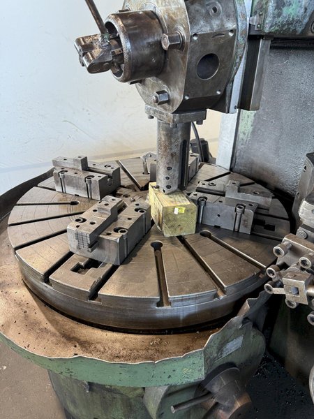 48" FRORIEP 4-JAW VERTICAL TURRET LATHE. STOCK # 0667925