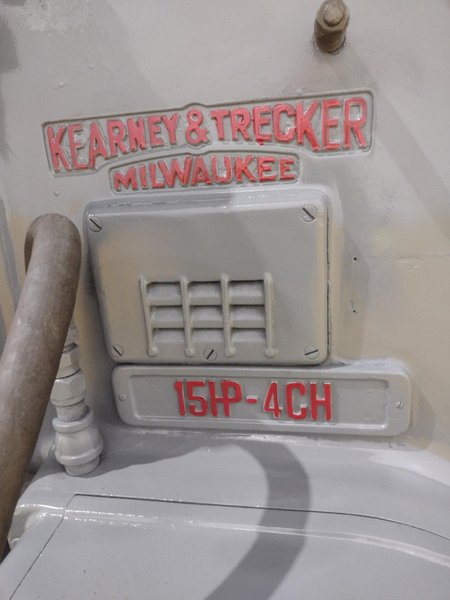 15 HP KEARNEY &amp; TRECKER MODEL #4CH VERTICAL MILL: STOCK #22776