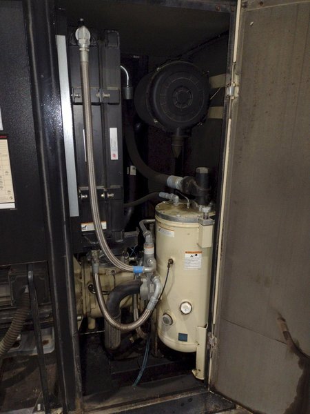 100 HP INGERSOLL-RAND MODEL RS75i-A125 ROTARY SCREW AIR COMPRESSOR W/ AIR DRYER: YOBRO #25976