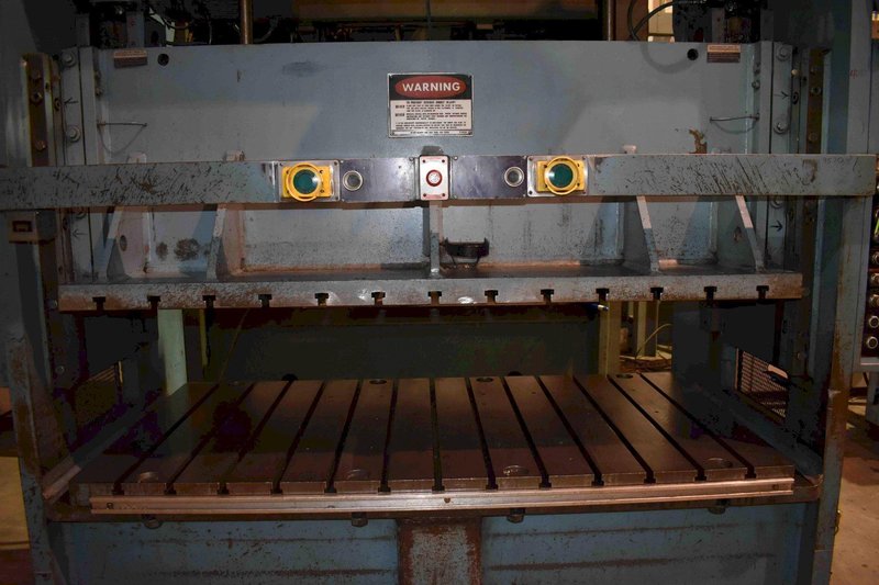 150 Ton Niagara Straight Side Press, Model PN-150-84-42, 6" STR, 16" SH, 84"LR x 42"FB BA, 20" WDO, 30-60 SPM, 1987