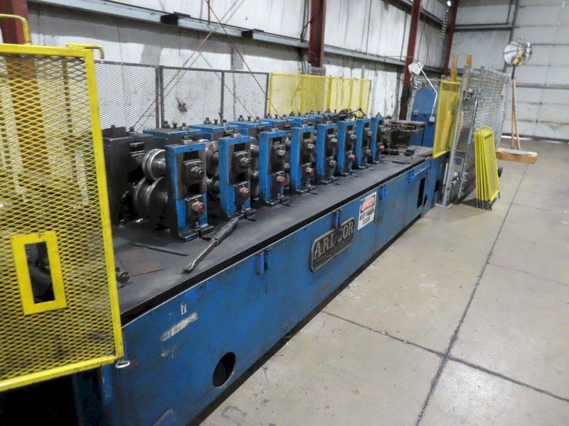 8 STAND ARDCOR ROLLFORMER, TOOLED FOR ANGLE &amp; CHANNEL: YOBRO #24841