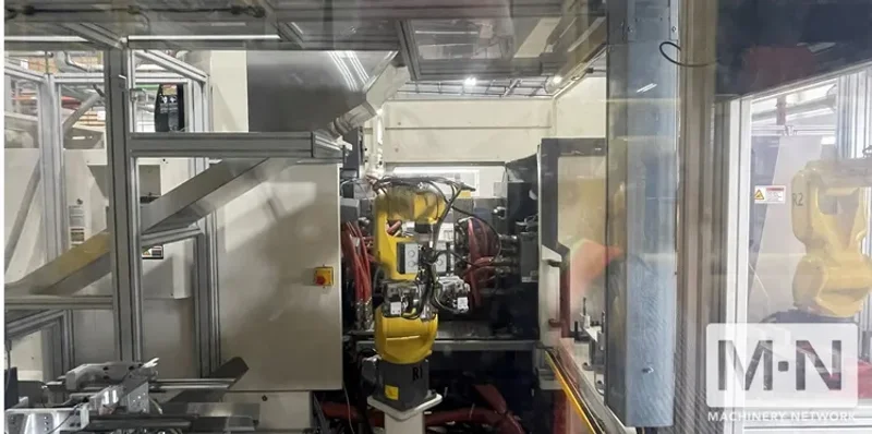 110 TON 2.7  OZ ENGEL MODEL E-VICTORY 170/100 ELECTRIC INJECTION MOLDING MACHINE MFG 2019  LOW HOURS