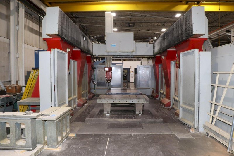 1998 RAMBAUDI MODEL RAMSPEED H60L CNC GANTRY MACHINING CENTER : YOBRO 26260