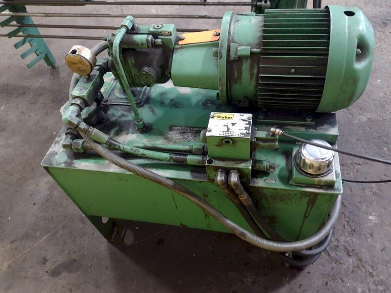 4-1/8&quot; X 48&quot; CARSON MODEL CHP-1H TUBE END PUNCH FORMING MACHINE: STOCK 17891