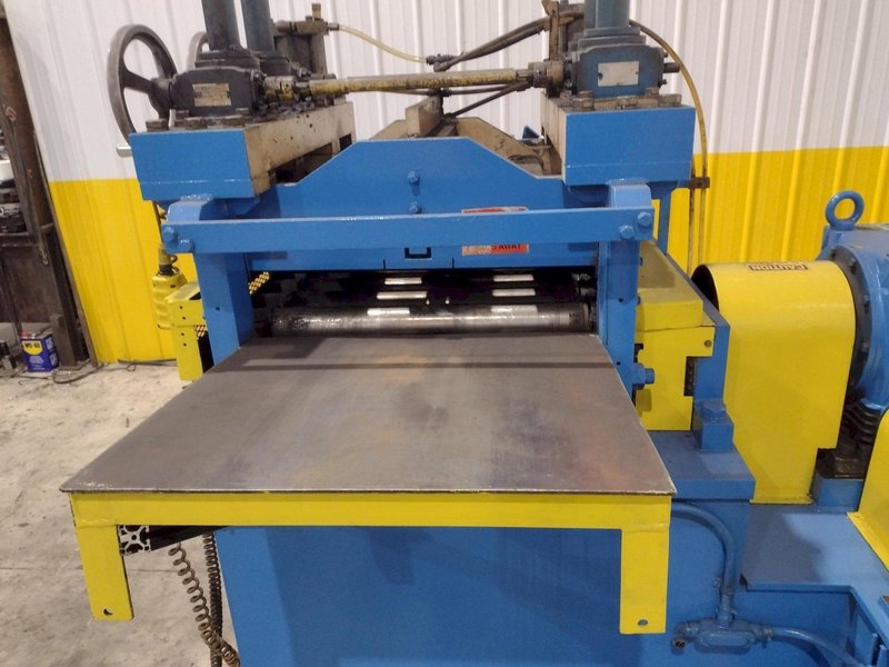 24&quot; X 1/4&quot; METFORM HIGH PRECISION BACKED UP COIL STRAIGHTENER STRIP LEVELER: STOCK # 14555