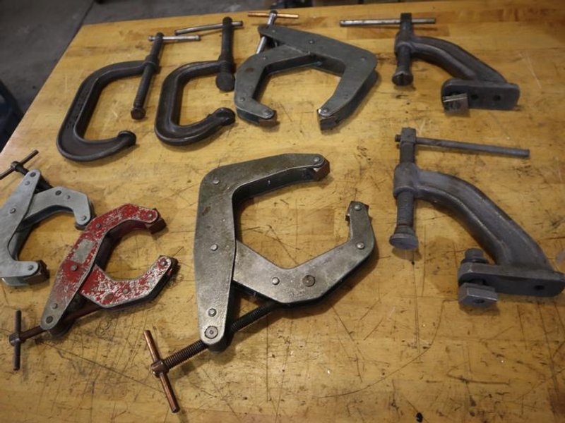 Clamps, Kant Twist, C-Clamp, T-Slot Mounted- Auction Item