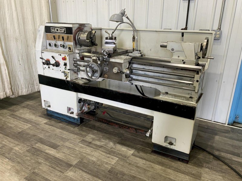 14" X 40" WOLF BASIC GAP BED ENGINE 1440GE ENGINE LATHE: STOCK #81056
