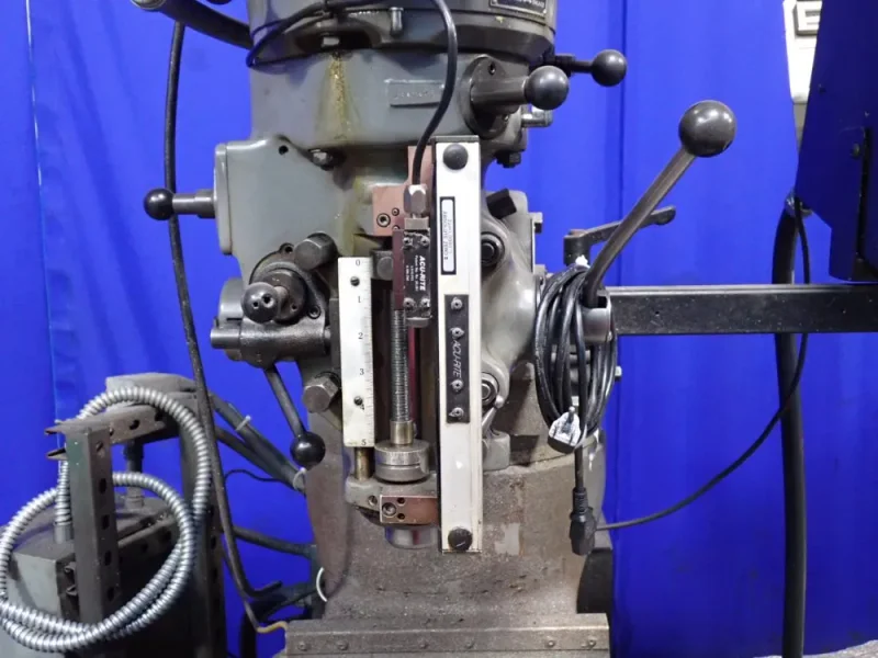 BRIDGEPORT 2 HP, 48" X 9" TABLE VERTICAL MILL  -  SERIES 1
