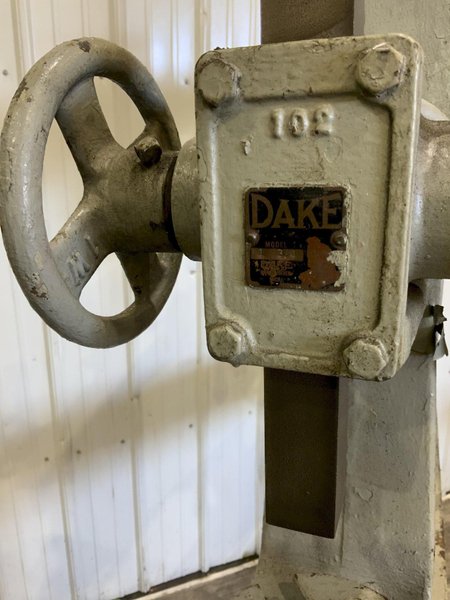 25 TON DAKE HYDRAULIC H FRAME PRESS: STOCK #81483