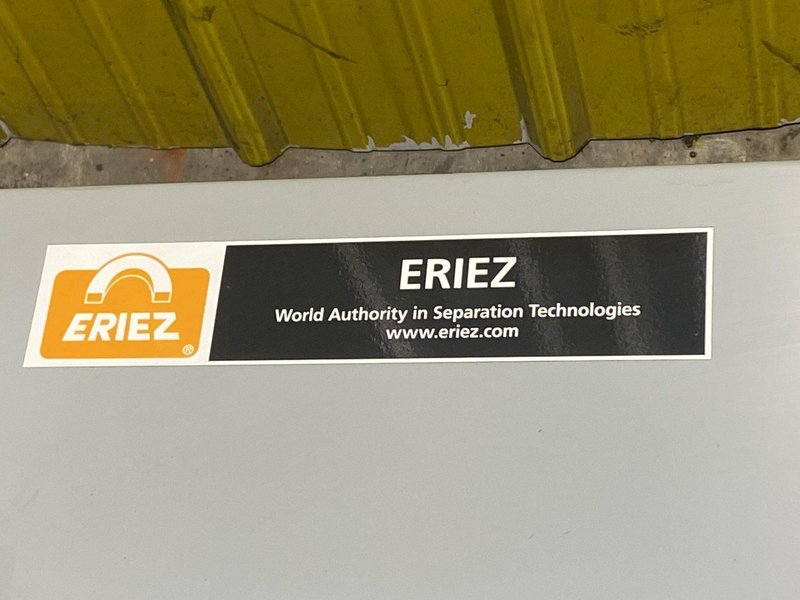 5610 LB ERIEZ MAGNETICS CRANE LIFTING MAGNET ON SPREADER BAR STOCK 16097