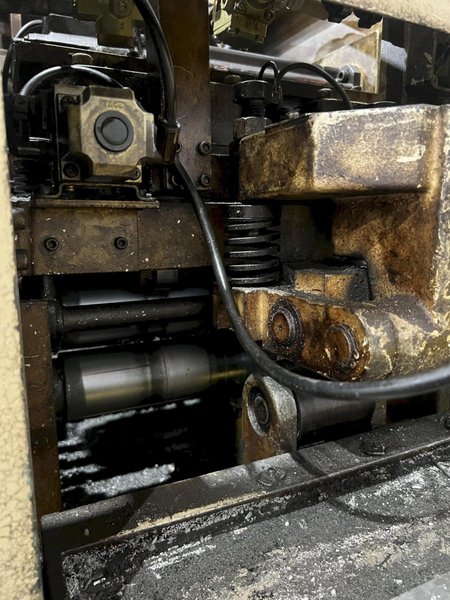 15&quot; X .125&quot; AIDA MODEL #LFS-40R STRAIGHTENER &amp; SERVO COIL STRIP FEEDER: STOCK #20562