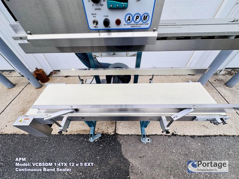 APM VCBSDM-1/4TX 12 x 5EXT  ||  Continuous Horizontal Band Sealer