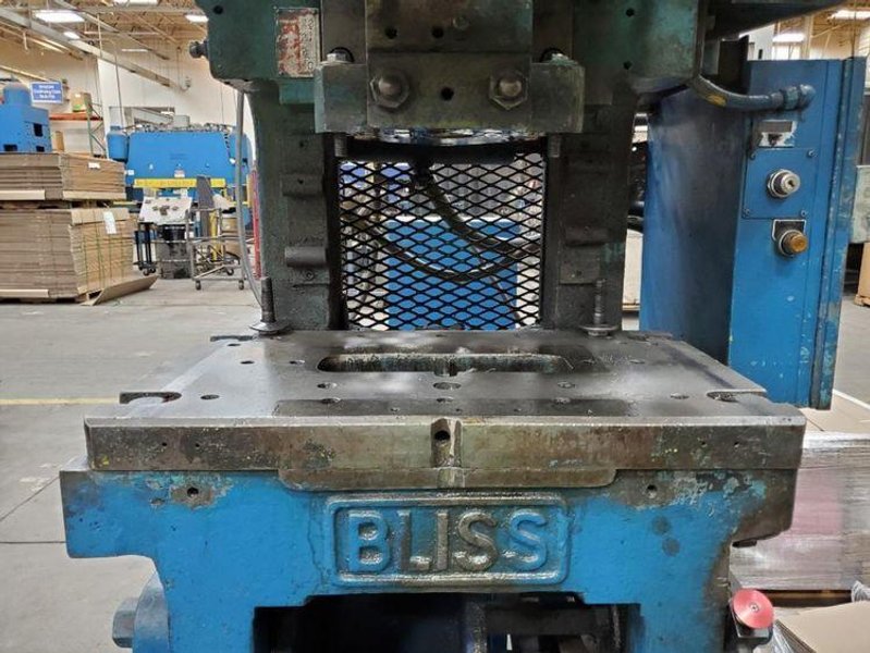 22 Ton Bliss OBI Flywheel Press