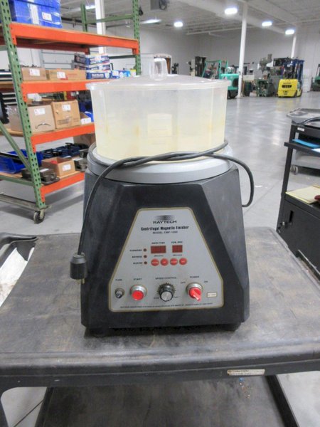 Raytech Centrifugal Magnetic Finisher, Model CMF-1200- Auction Item