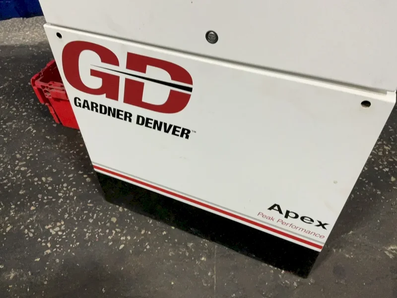 GARDNER DENVER 10 HP ROTARY SCREW AIR COMPRESSOR  -  APEX-15A