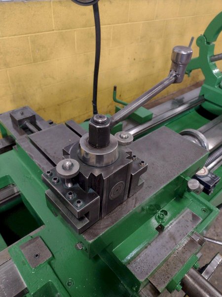 22&quot; X 120&quot; MACHINE-TOOL MODEL #230 ENGINE LATHE, 2-5/8&quot; HOLE: STOCK #17876