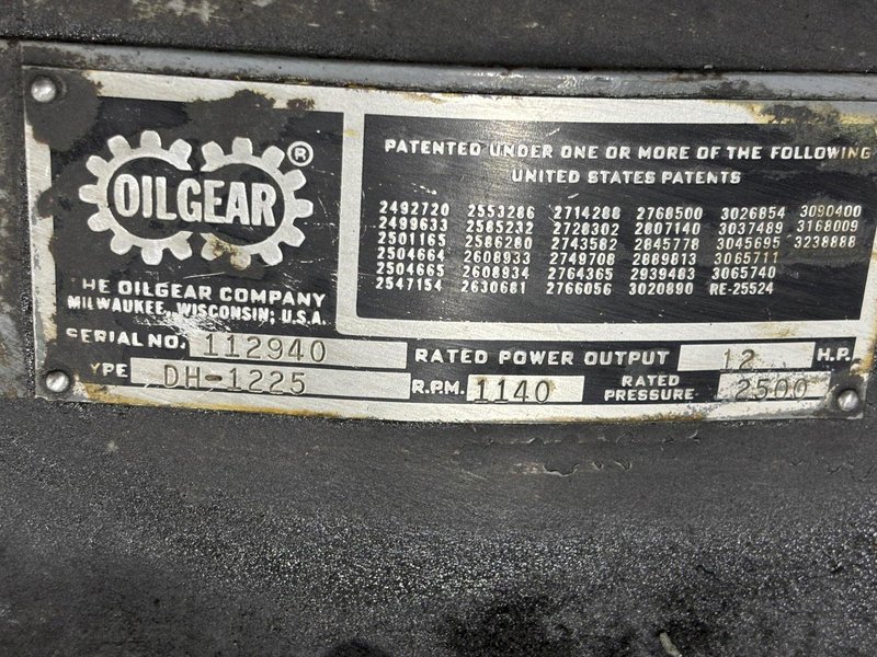 75 TON WILLIAMS &amp; WHITE HYDRAULIC GAP FRAME PRESS 16" STROKE: STOCK #23566