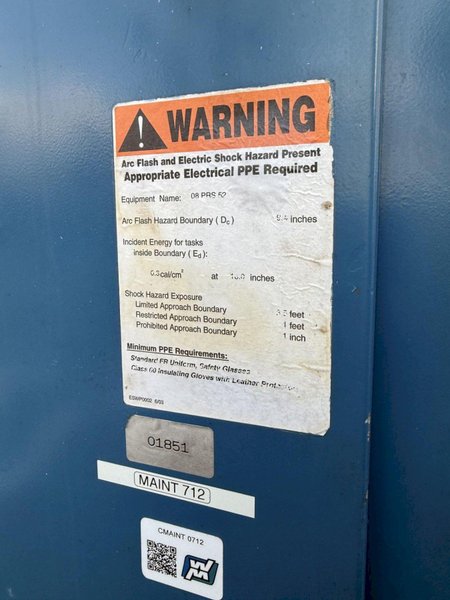 50-TON P&amp;H OGF-50 HYDRAULIC C-FRAME PRESS. STOCK #1112425