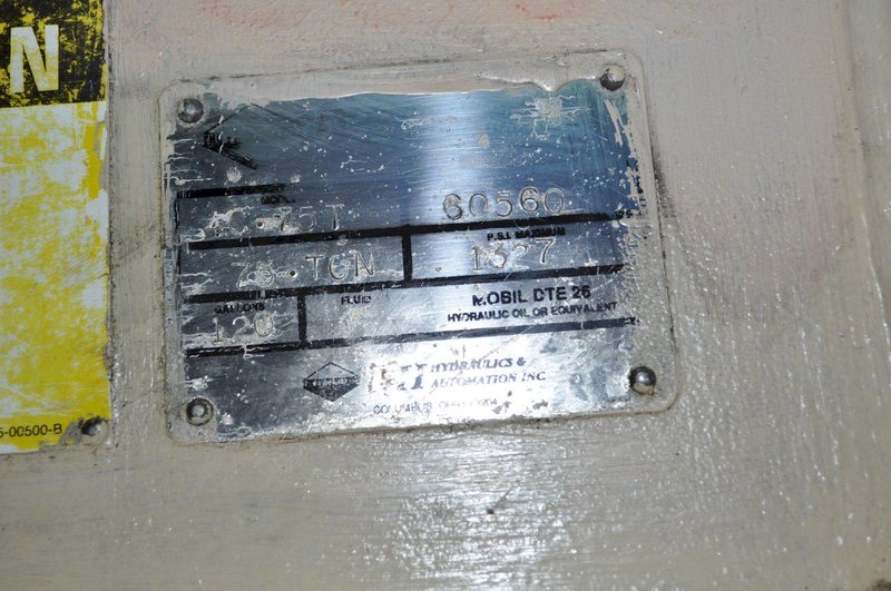 75 Ton PH 4 Post Hydraulic Press