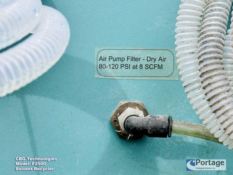 CBG Technologies Model: F2500  ||  Solvent Recycler