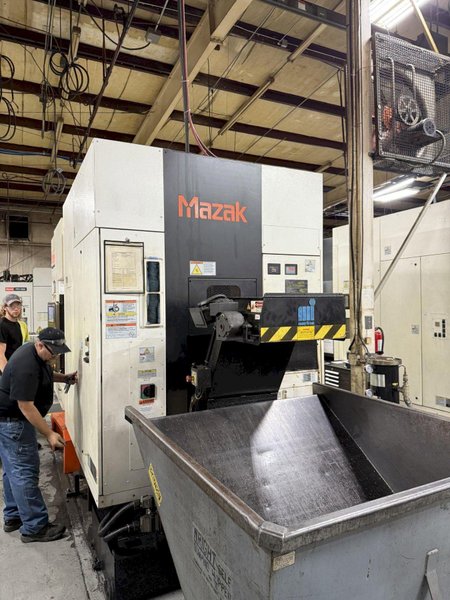 MAZAK NEXUS 4000-2 CNC HORIZONTAL MACHINING CENTER (YEAR NEW 2011). STOCK #1112125