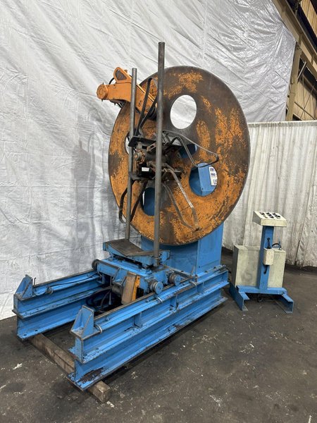 8000 LB X 12" FMC COIL REEL &amp; COIL CAR  : STOCK #77219