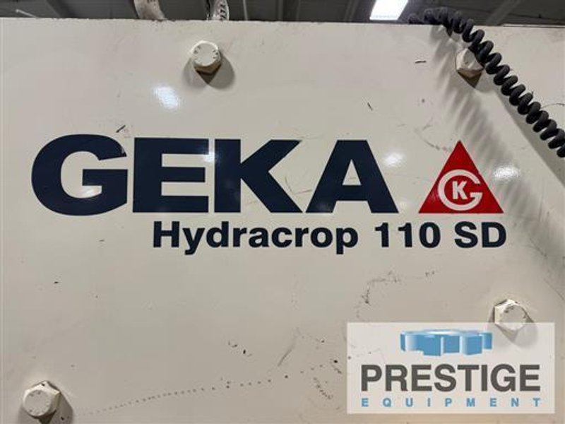 Geka Hydracrop 110/SD 120 Ton Geka Hydraulic Ironworker