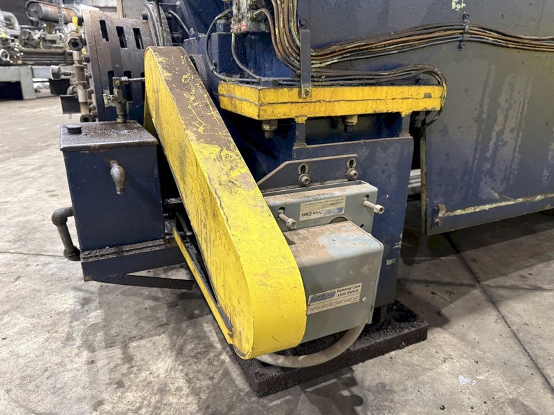 100 TON X 64" WIDE STAMCO MODEL #810-64 CUTOFF PRESS, WITH AIR CLUTCH: YOBRO #24793