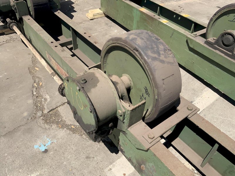 30 TON RANSOME TANK TURNING ROLLS : STOCK #81052