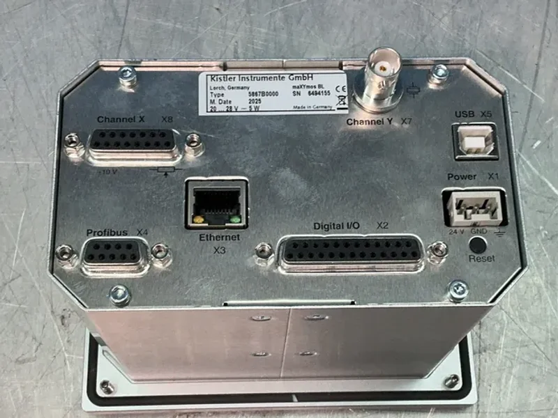 KISTLER MAXYMOS BL PROCESS MONITORING SYSTEM WITH 9323A FORCE SENSOR  -  5867B0000
