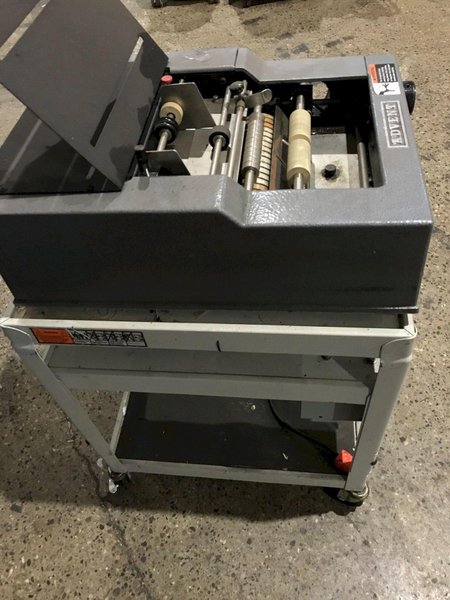 ADVENT LABEL APPLICATOR CO MODEL NO.465 WITH STANDING CART