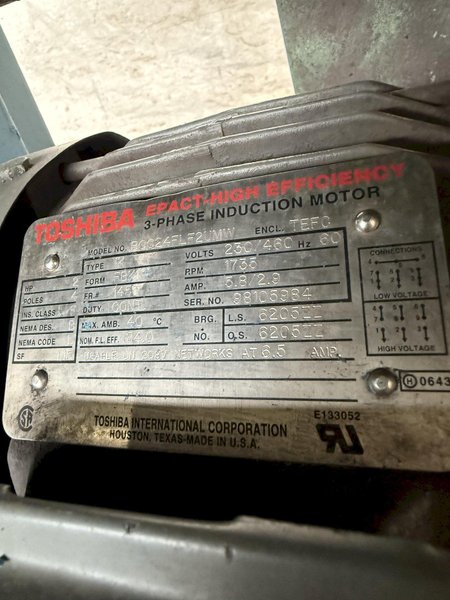 16&quot; WIDE X 4.5&quot; ROLL DIAMETER FRANKLIN HYDRAULIC PINCH FEED ROLL. STOCK # 0666325